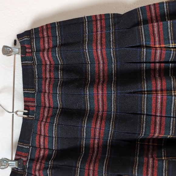 Vintage Pendleton Wool Plaid Skirt, XS - Picture 3 of 7